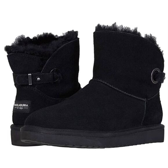 KOOLABURRA Remley Mini Black Winter Boot Size 6 - Picture 1 of 10
